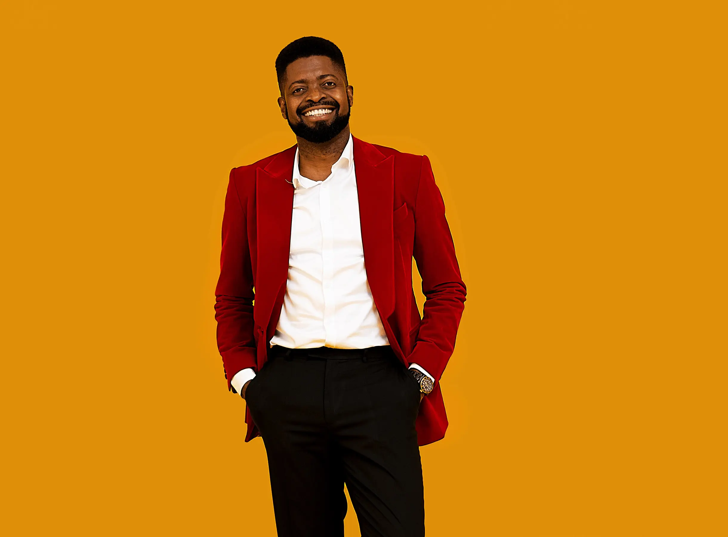 Comedian Basketmouth flaunt new lover [VIDEO]