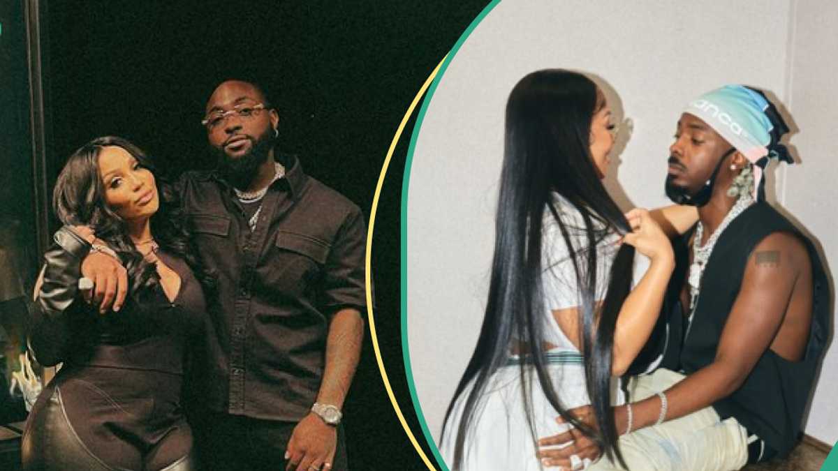 Davido's cousin and Young Jonn rumoured to have broken up, people react: "God go help them"