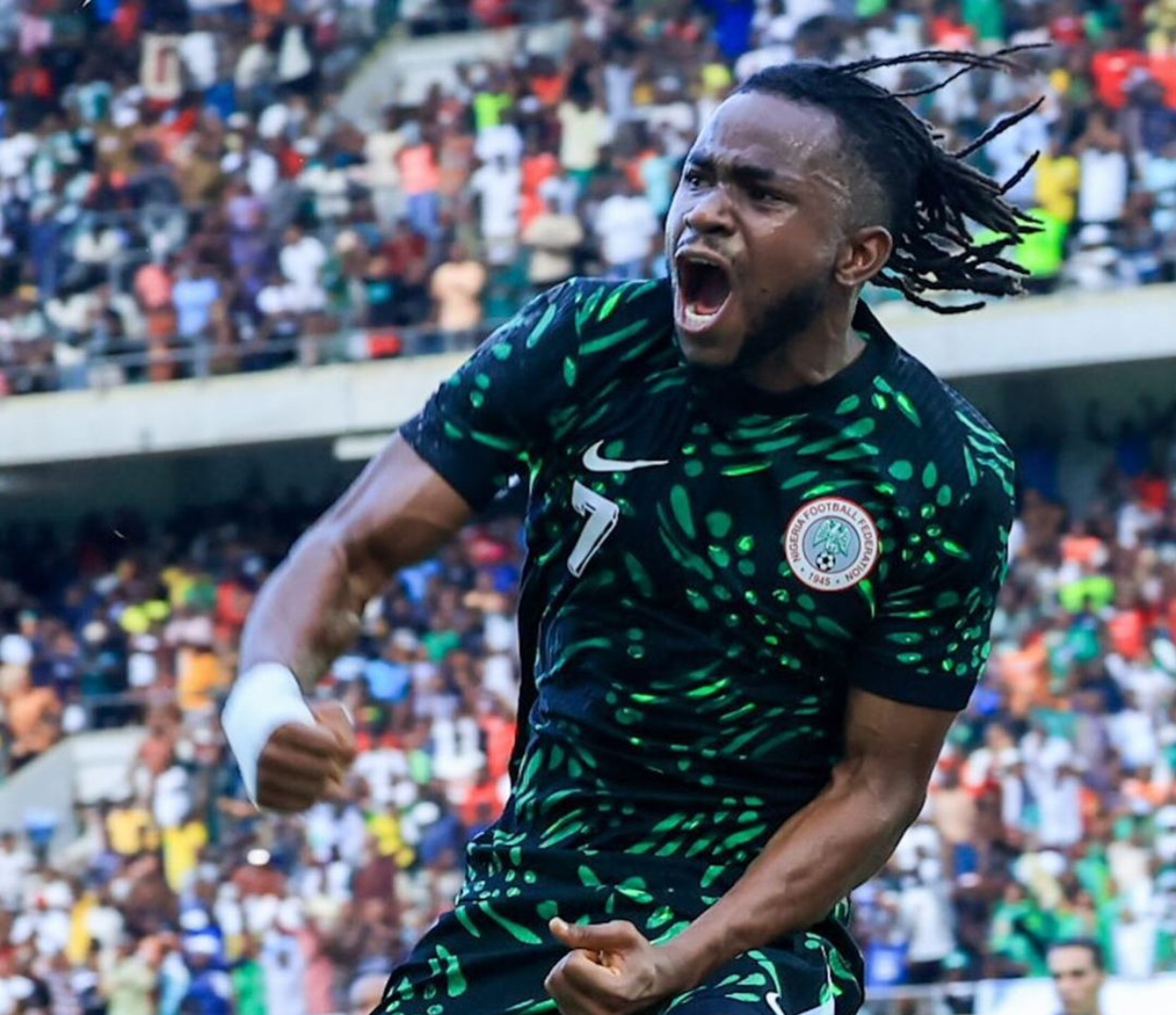 2025 AFCONQ: Lookman Bags Brace, Osimhen Scores As Super Eagles Thrash Benin 3-0