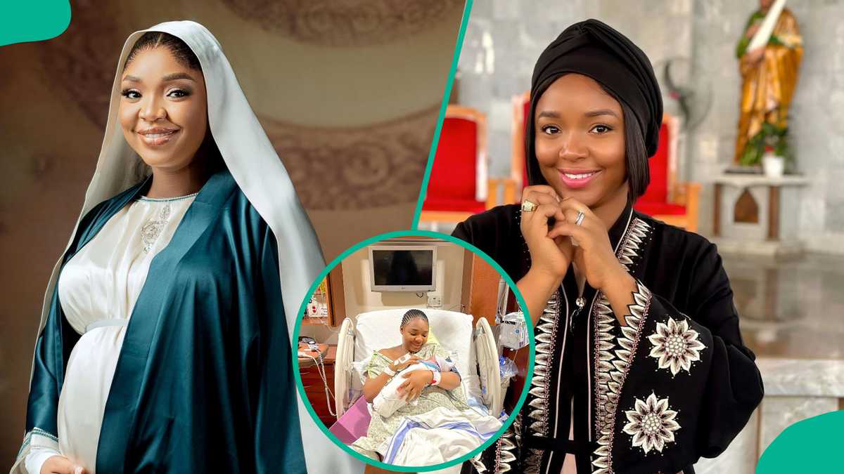 Ekene Umenwa Shares Glimpse From Her 1st Childbirth at US Hospital, Hails Mums: “Wetin My Eyes See”