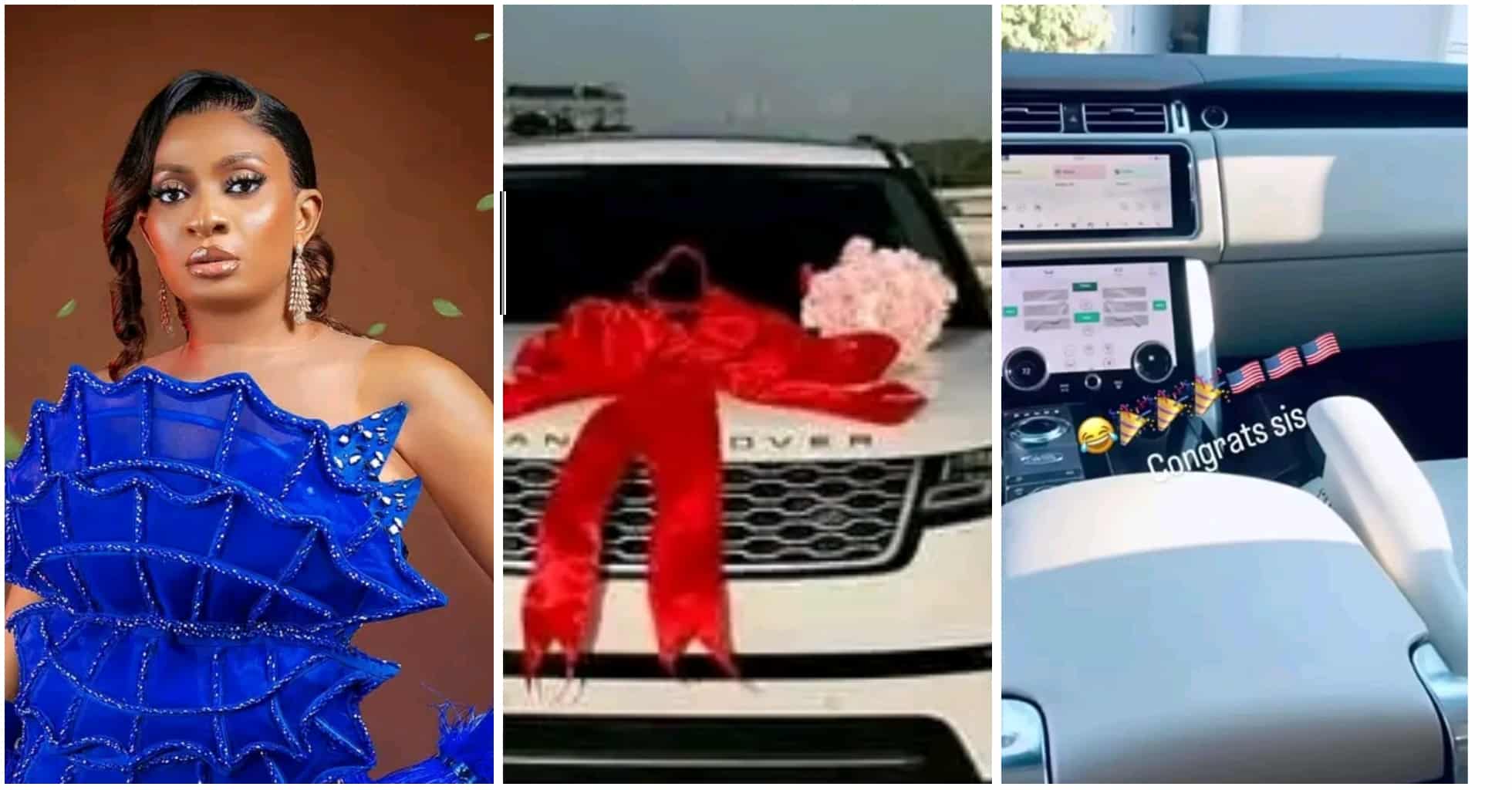 Fans gift May Edochie Range Rover as a birthday gift