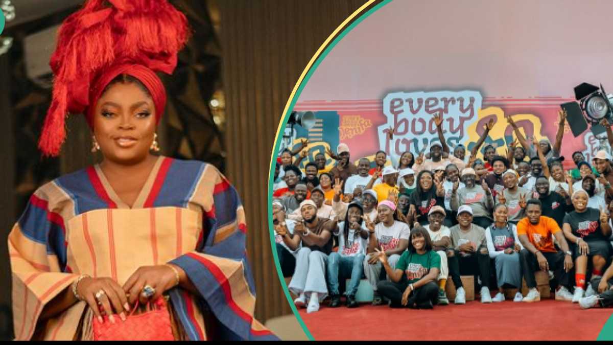 Funke Akindele Celebrates As She Empowers 175 Crew Members for Her New Movie: “Box Office Queen”