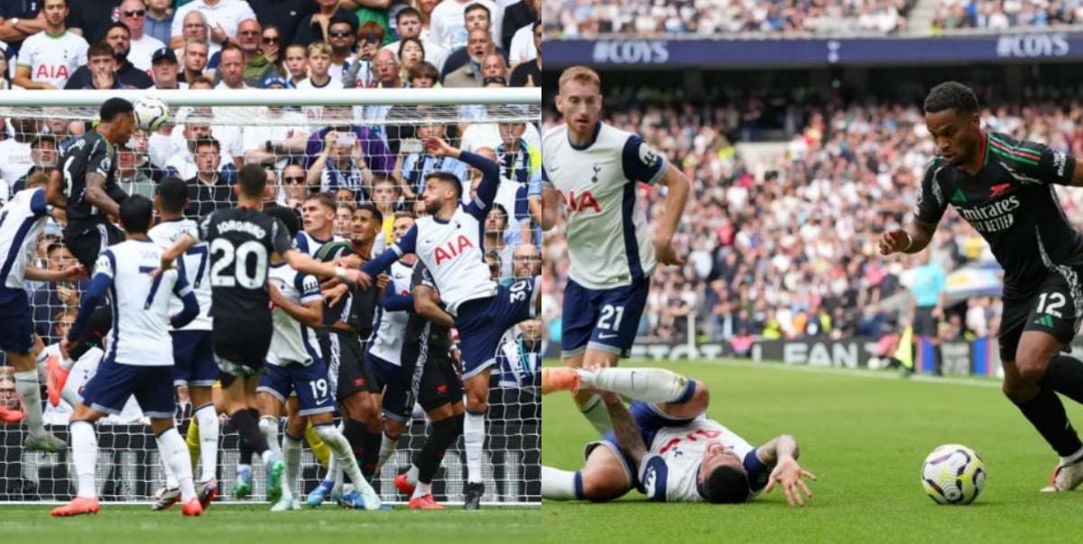 Gabriel Magaalhaes heads Arsenal to derby victory against Spurs