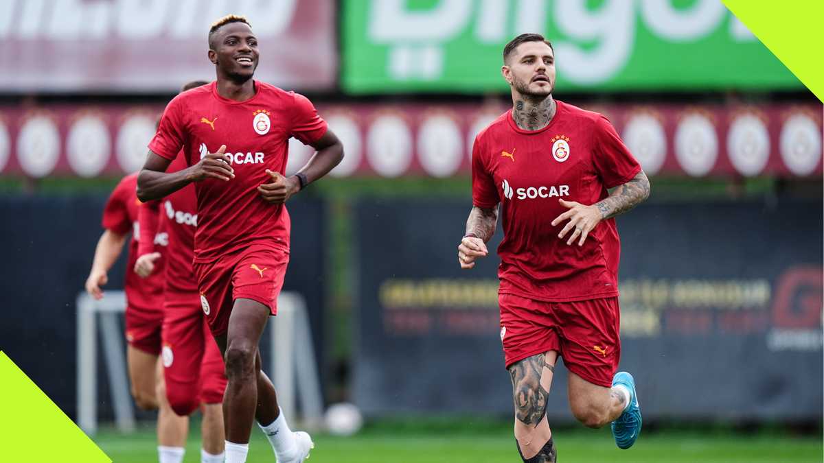 Galatasaray Head Coach Okan Buruk Opens Up on His Plan for Osimhen and Icardi