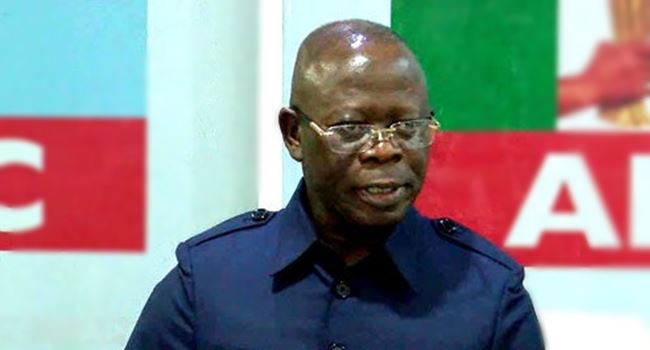 I guest Obaseki is politically dead, says  Oshiomhole