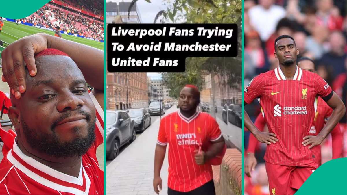 Liverpool’s Defeat to Nottingham: Oga Sabinus Triggers Nigerian Bettors With Video of Him at Anfield