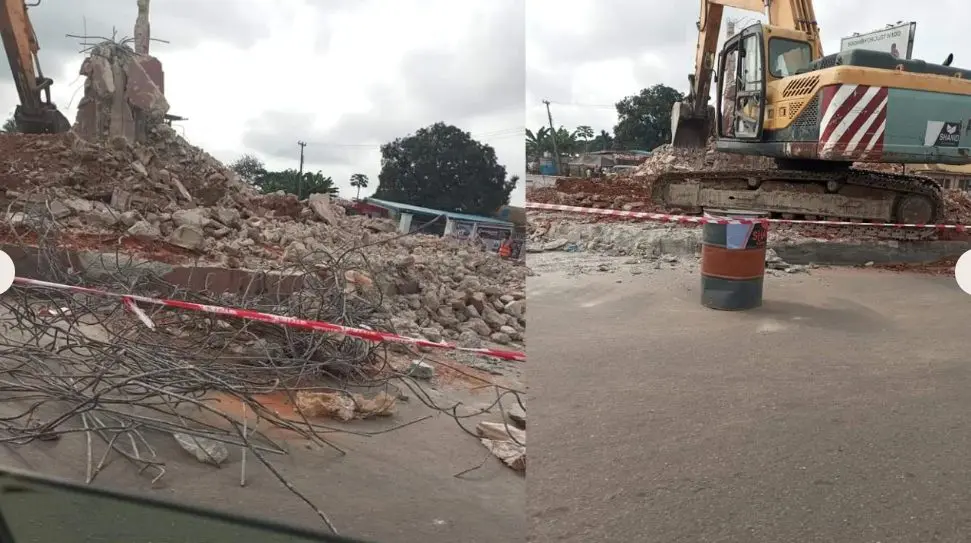 Mixed reactions trail Owerri pedestrian bridge demolition, as commissioner denies involvement