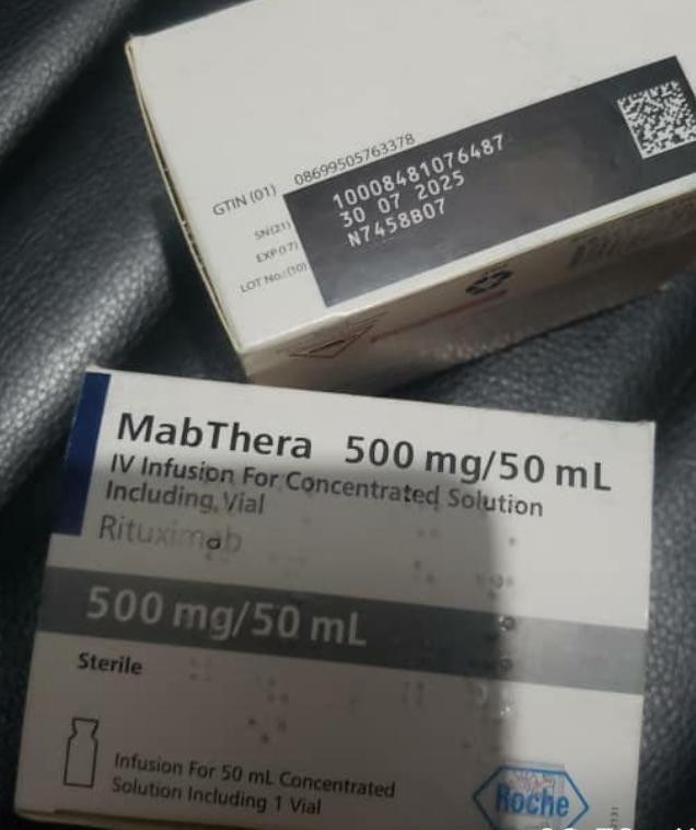 NAFDAC Alerts Of Fake Mabthera 500mg/50ml In Nigeria