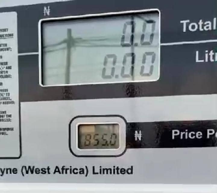 NNPCL 'Jerks Up' Petrol Pump Price To N855/Litre