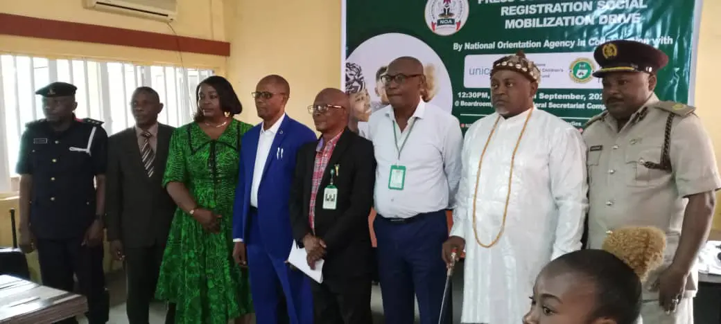 NOA, NPC, UNICEF begin birth registration exercise in Akwa Ibom