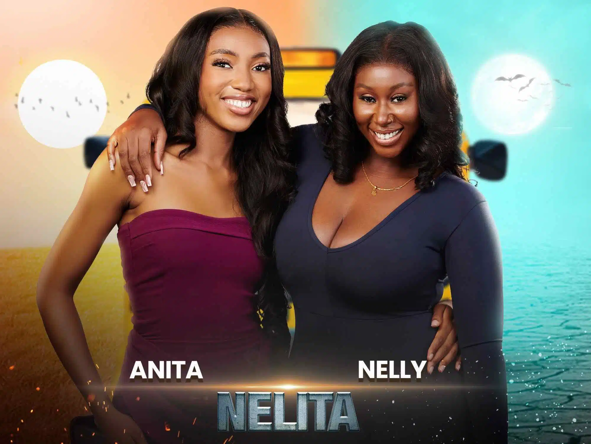 BBNaija: Nelita defies all odds, becomes last standing duo