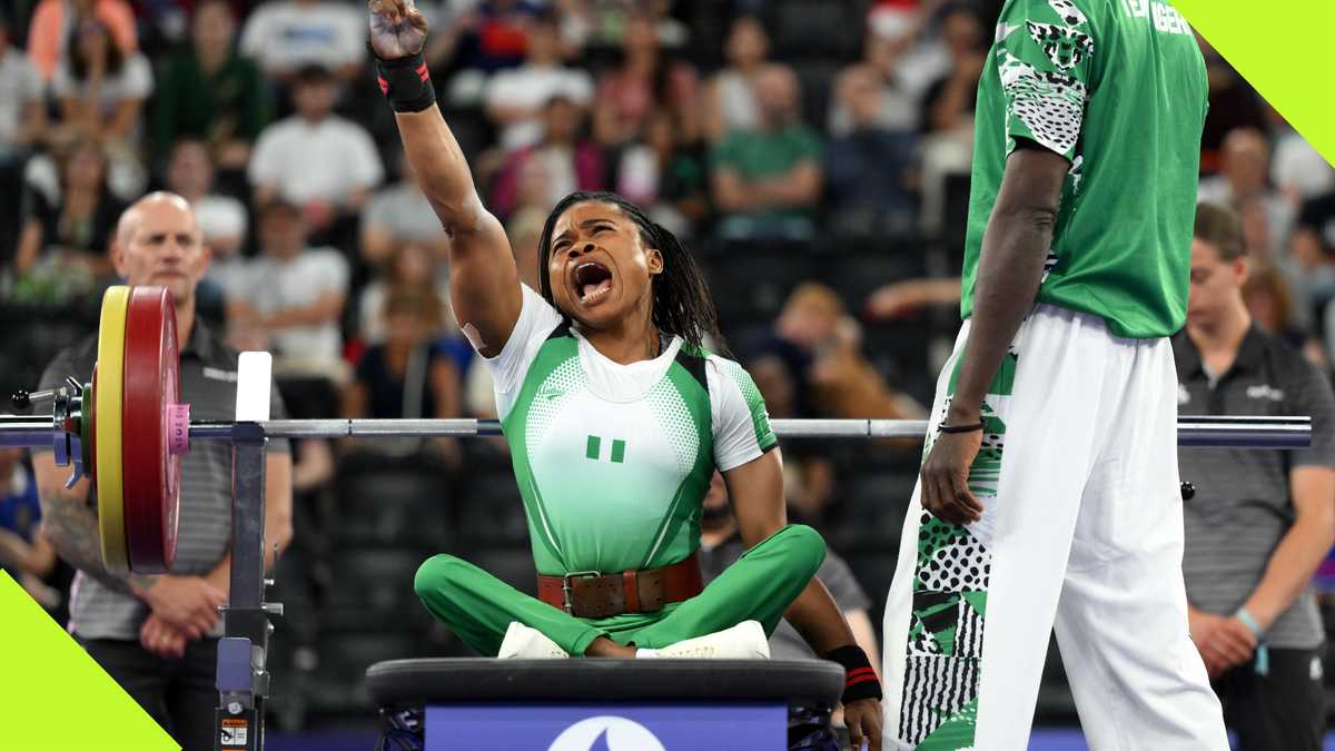 Nigerian Female Powerlifter Esther Nworgu Sets New Paralympic Record, Wins Silver Medal