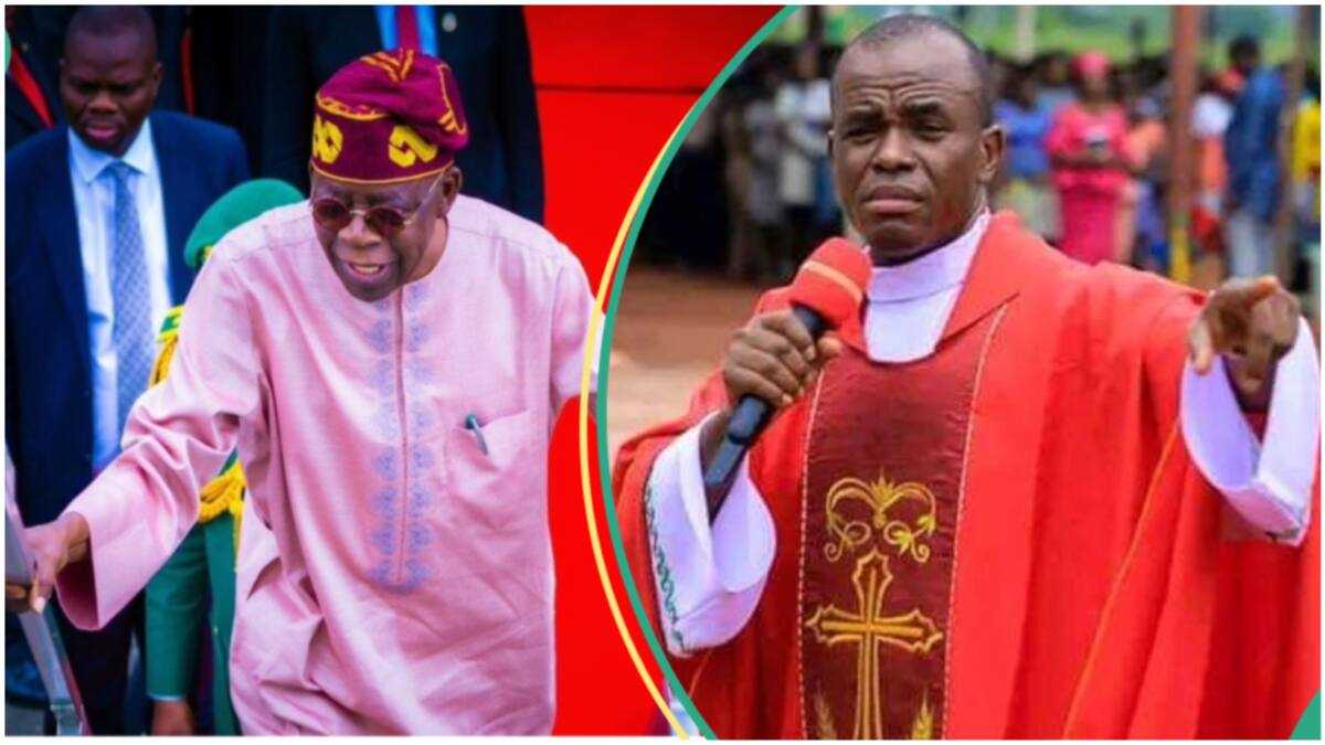 "No Padlock is Difficult": Father Mbaka Sends Tough Prophecy to Tinubu