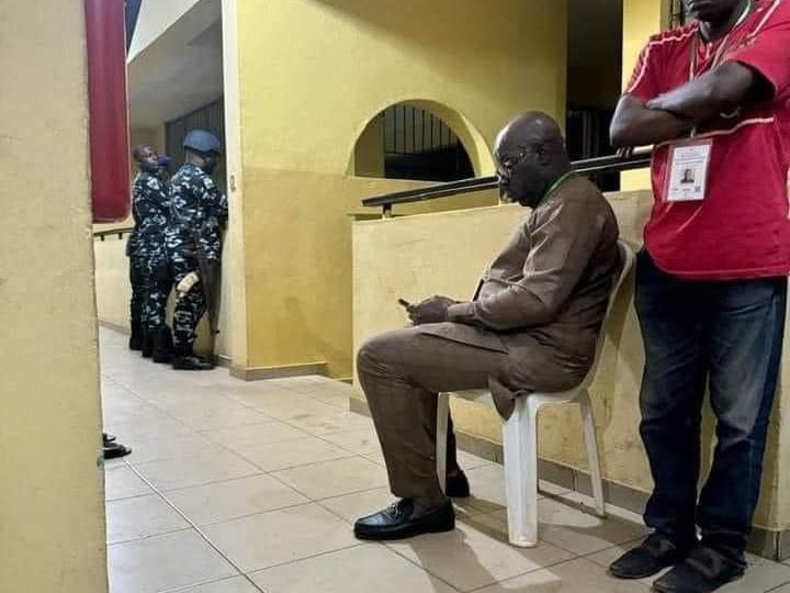 Obaseki Walked Out Of INEC Office