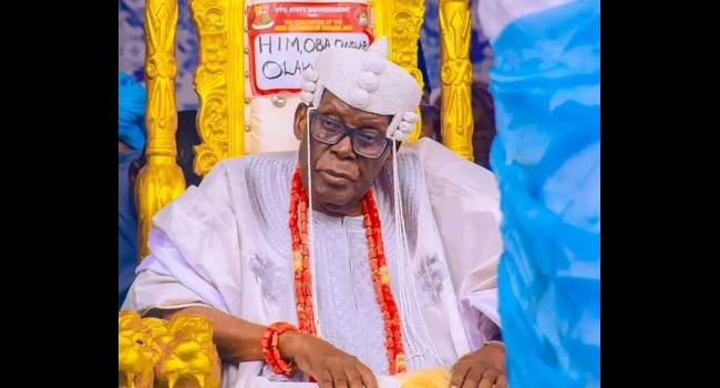 Olubadan of Ibadanland, Oba Owolabi Olakulehin.