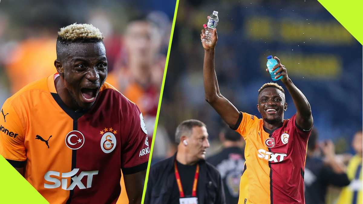 Osimhen Marks Galatasaray’s Victory vs Fenerbahce With Special Dance: Video