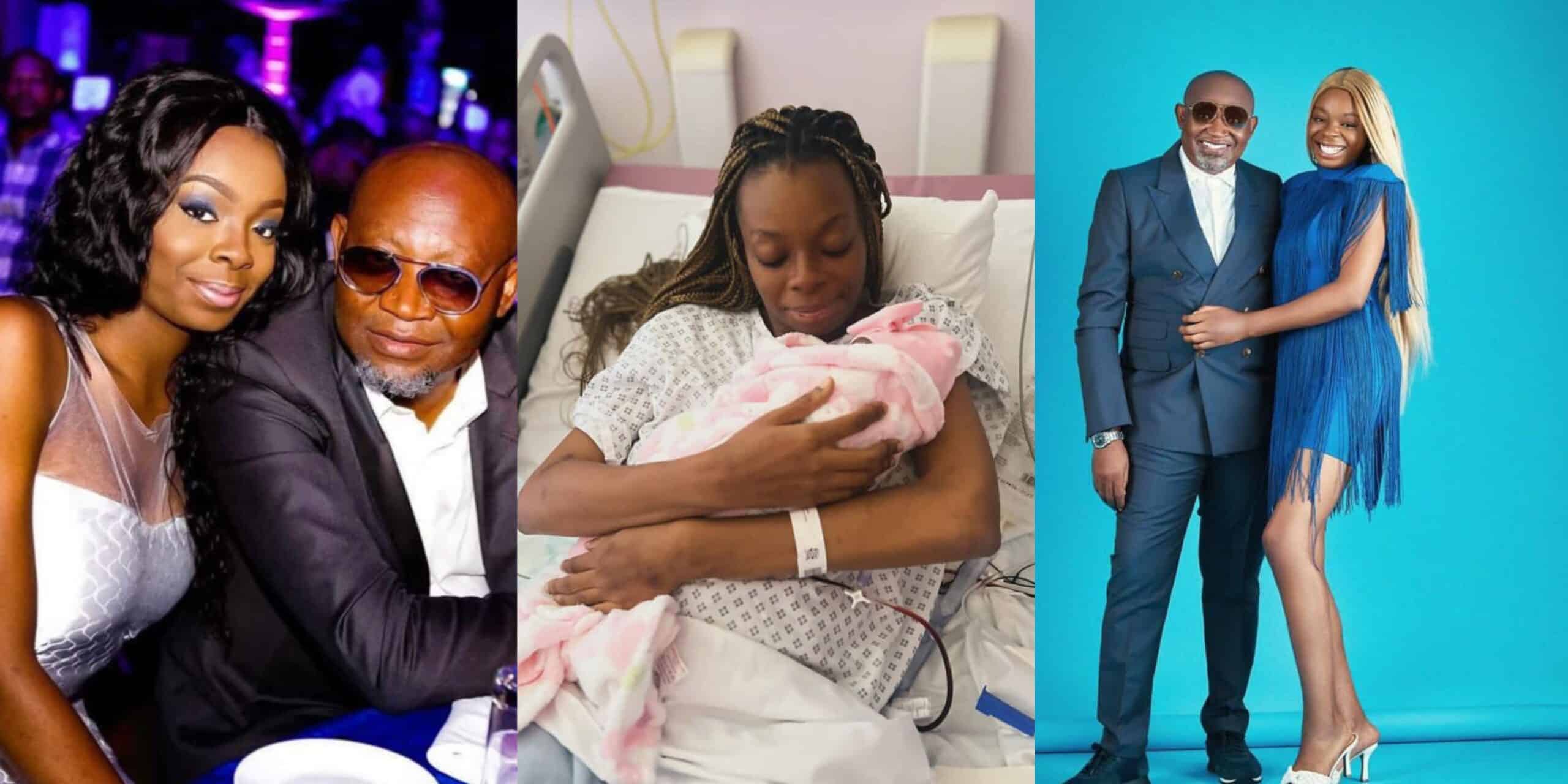 Paulo Okoye becomes grandad as daughter welcomes baby girl with husband