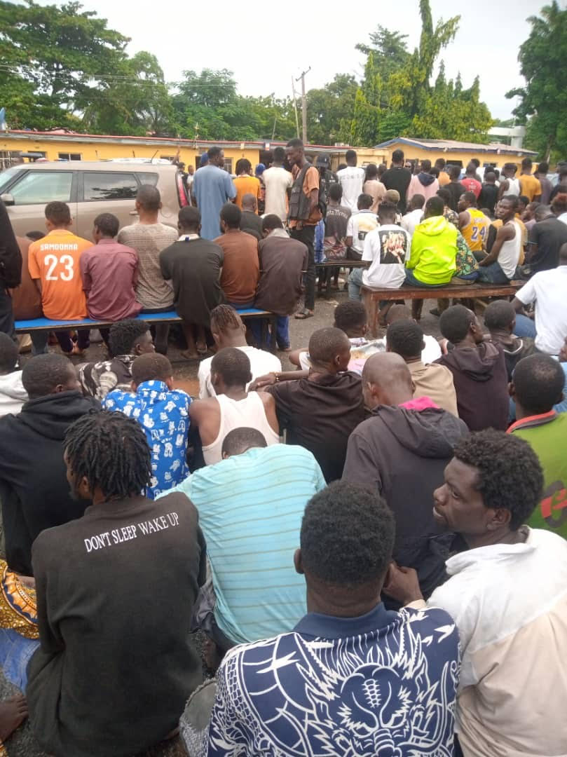 Police Arrest 200 Suspected Armed Robbers, Cultists, Others In Lagos