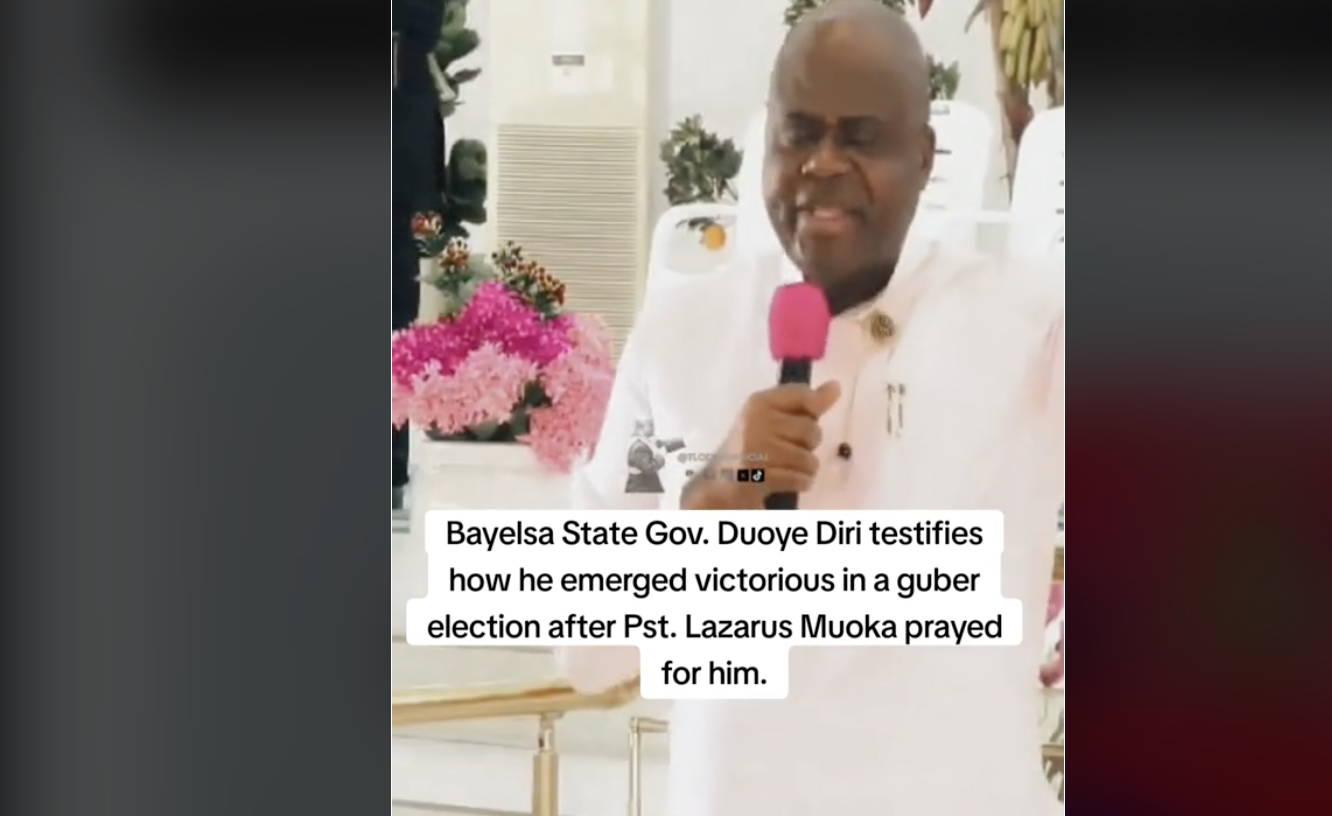 TRENDING VIDEO: Watch Bayelsa Gov testifies at Lord's Chosen