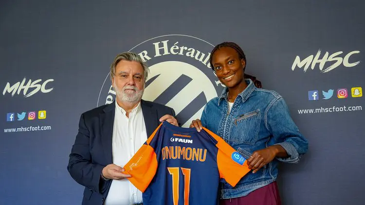 Transfer: Super Falcons star, Onumonu completes move to Montpellier