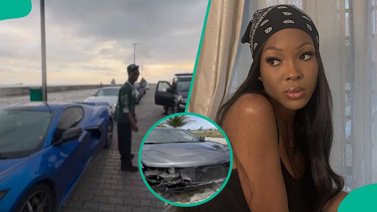 Vee Reacts as Man Incurs N400m Debt After Crashing Car He Rented for Road Race in Lagos, Clip Trends