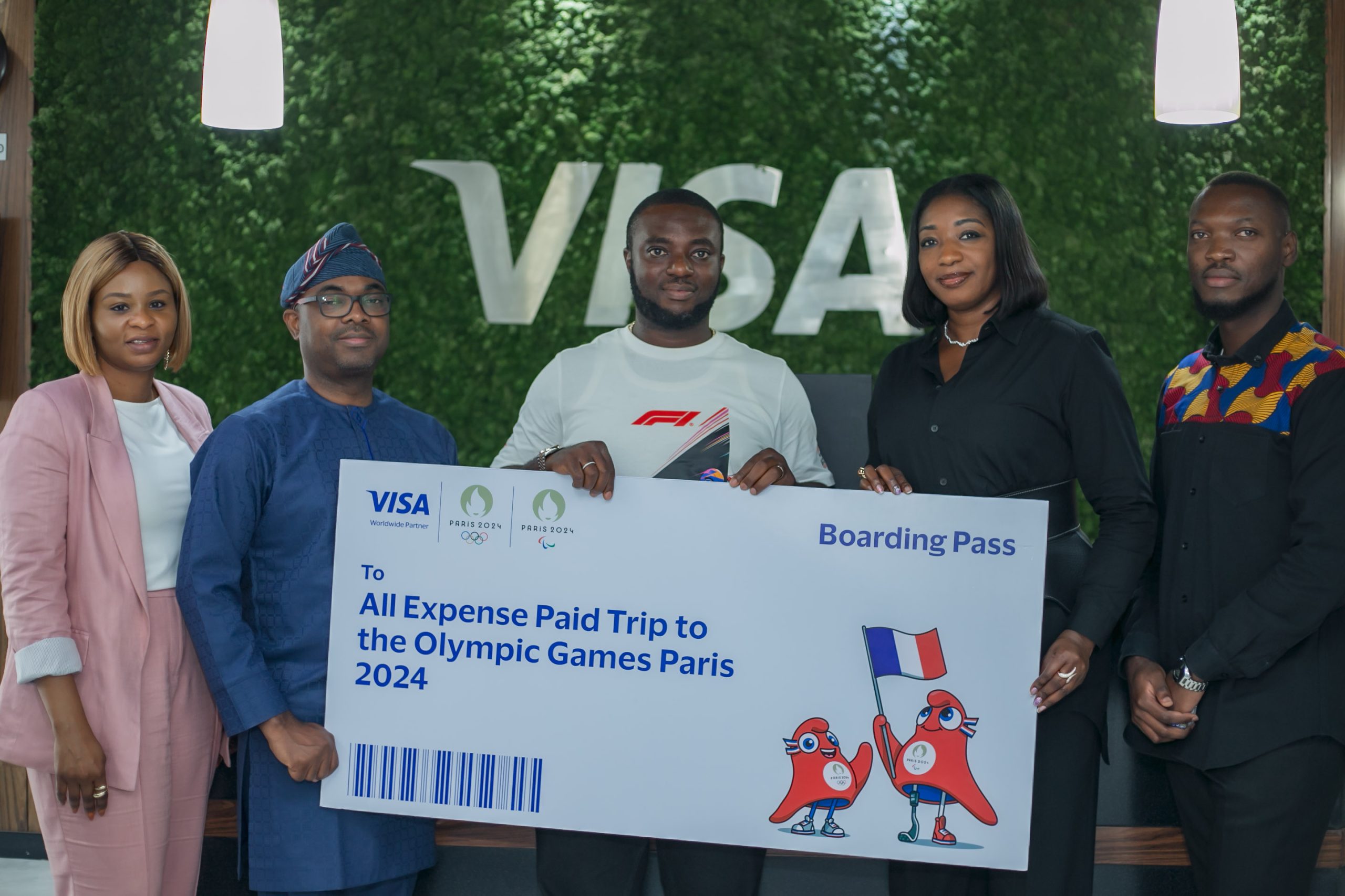 Visa Cardholders win trips to the Olympics in France!