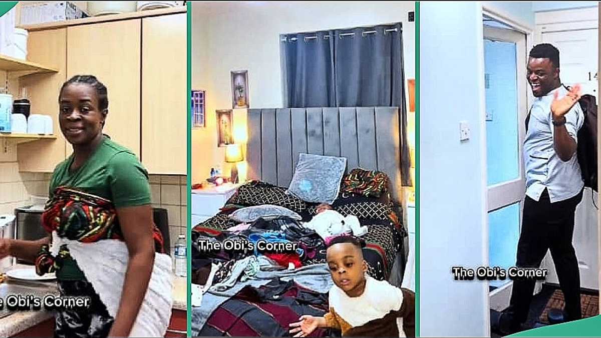 Woman Showers Praises on Husband Who Performs House Chores Before Leaving for Work, Video Trends