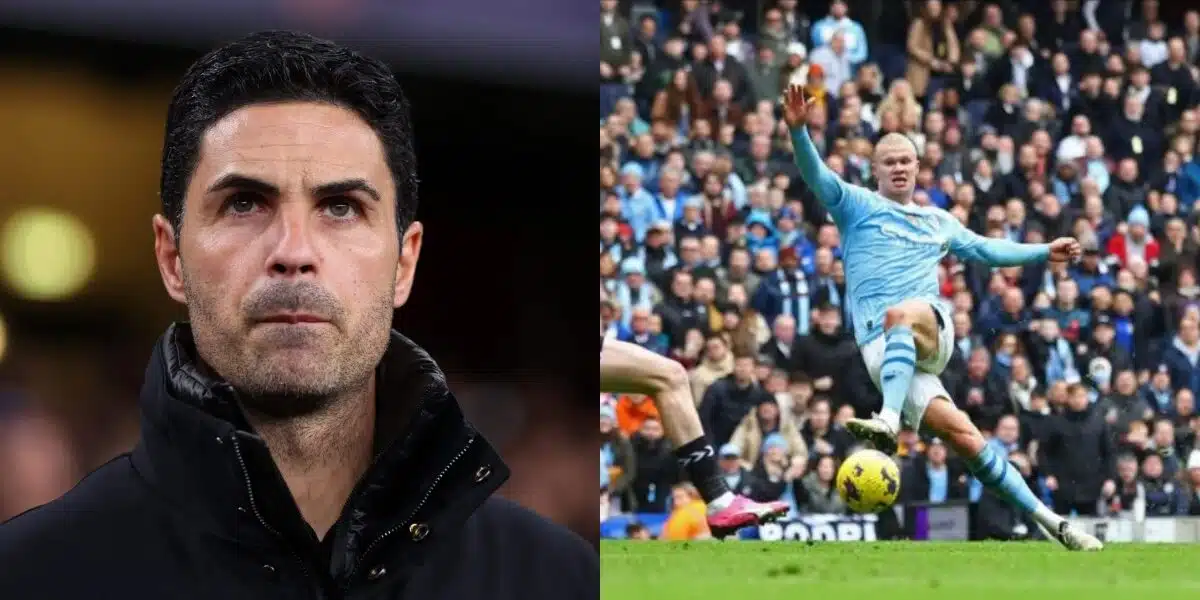 ‘It’s part of football’ – Arteta responds to Haaland’s ‘stay humble’ jibe