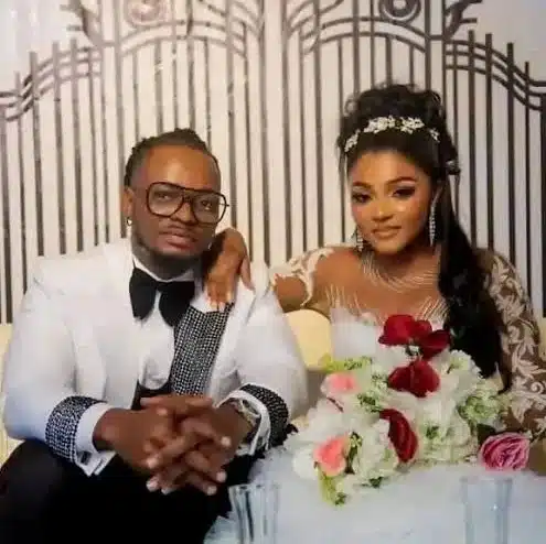 BBNaija: Kellyrae's wedding photo with wife, Kassia resurfaces online