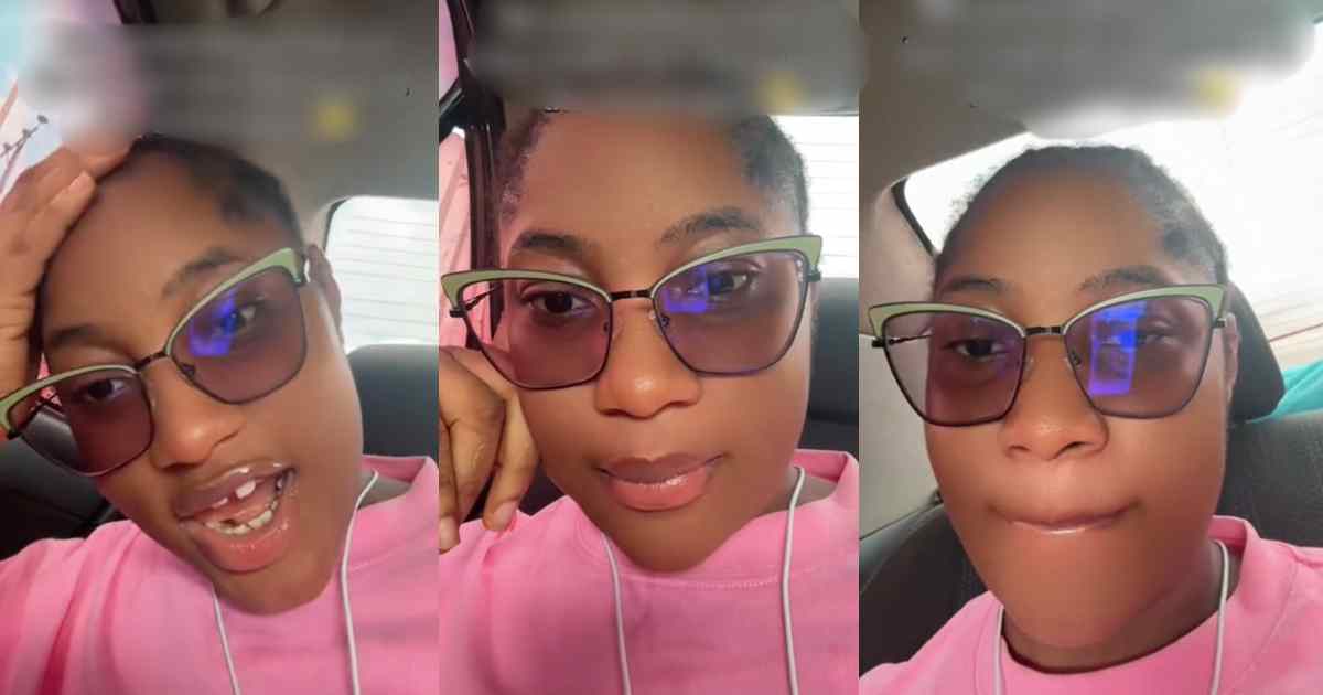 "cancel the ride or get down" – Nigerian lady f@kes live video after boarding a taxi with tinted glass (VIDEO)