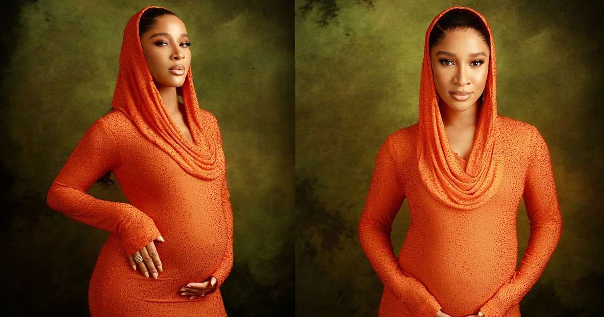 Nollywood actress, Adesua Etomi and husband, Banky W, have welcomed their second child