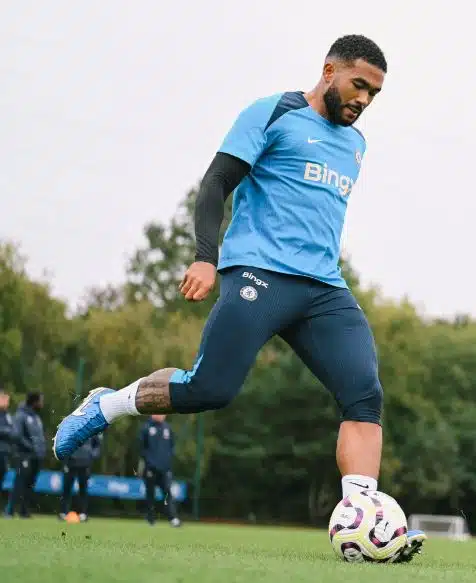 Reece James returns to Chelsea team training