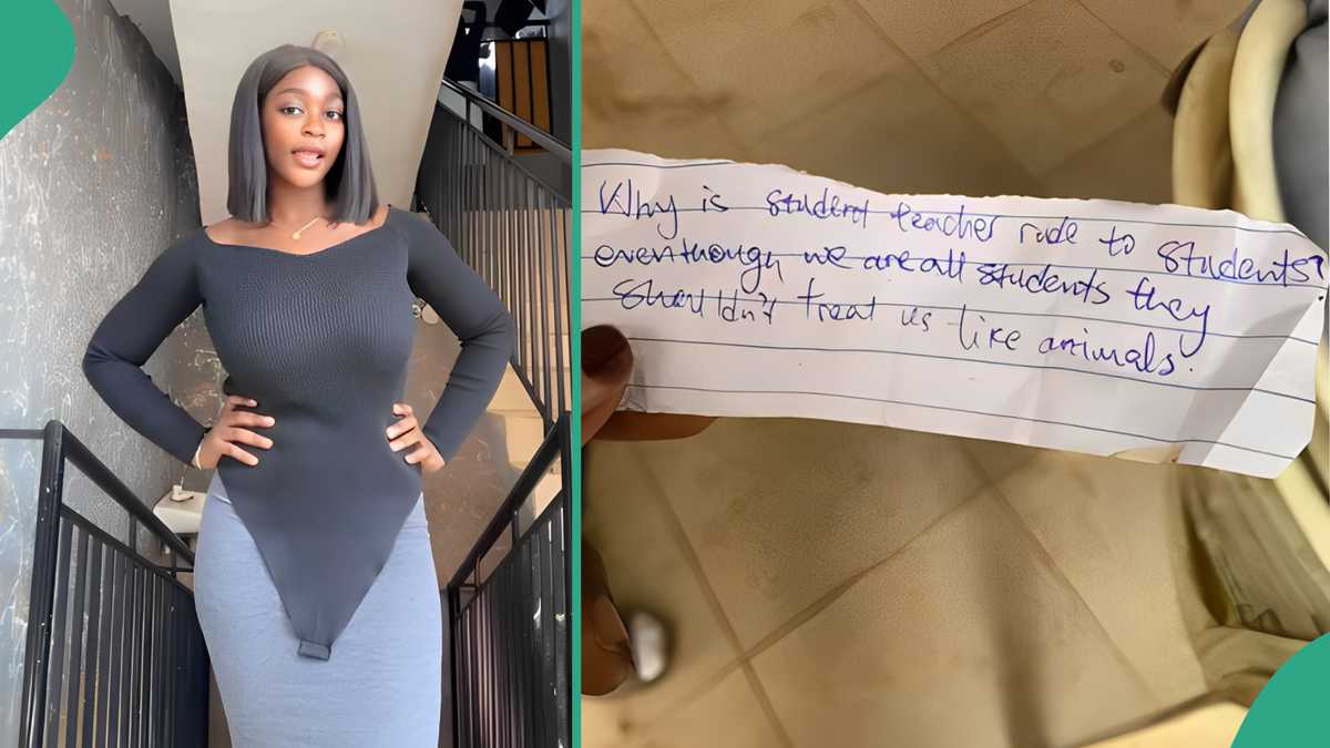 Student Teacher Shares Intriguing Note She Got in Class, People Say it is a Warning