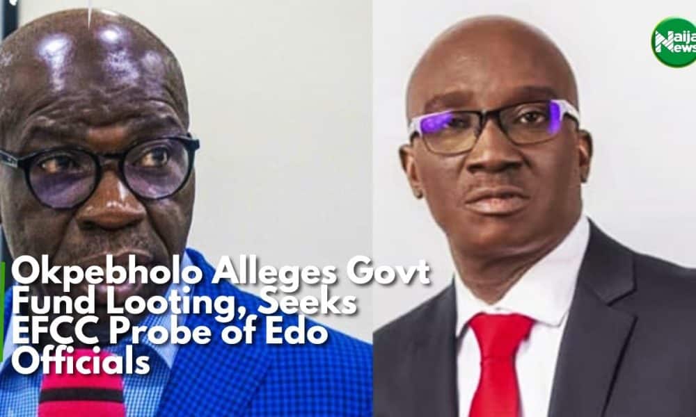 Okpebholo Alleges Govt Fund Looting, Seeks EFCC Probe Of Edo Officials