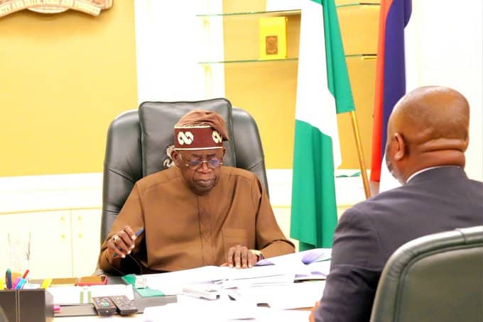 Tinubu Meets FIRS Chairman, Zacch Adedeji