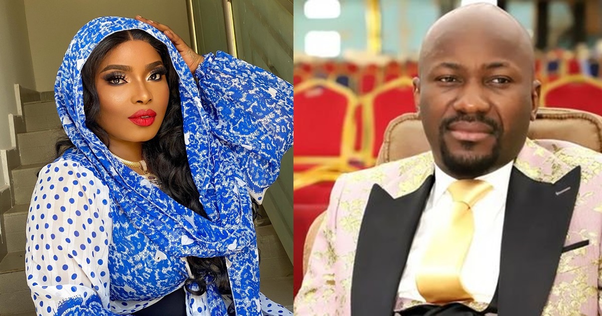 "I admit that I made false allegations against you" – Actress Halima Abubakar publicly apologizes to Apostle Johnson Suleman (IMAGE)