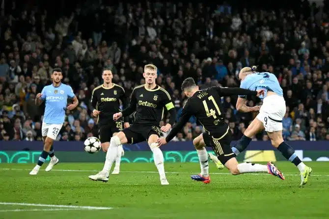 UCL: Haaland's wonder goal lights up Man City's 5-0 rout of Sparta Prague