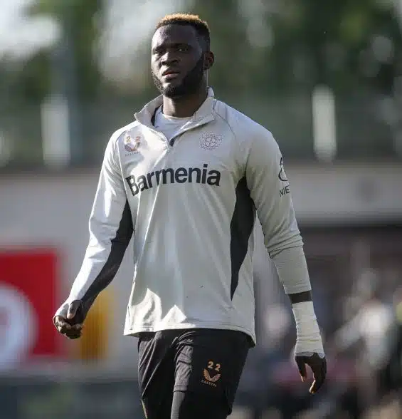 Bundesliga: Boniface back in training with Leverkusen after car accident