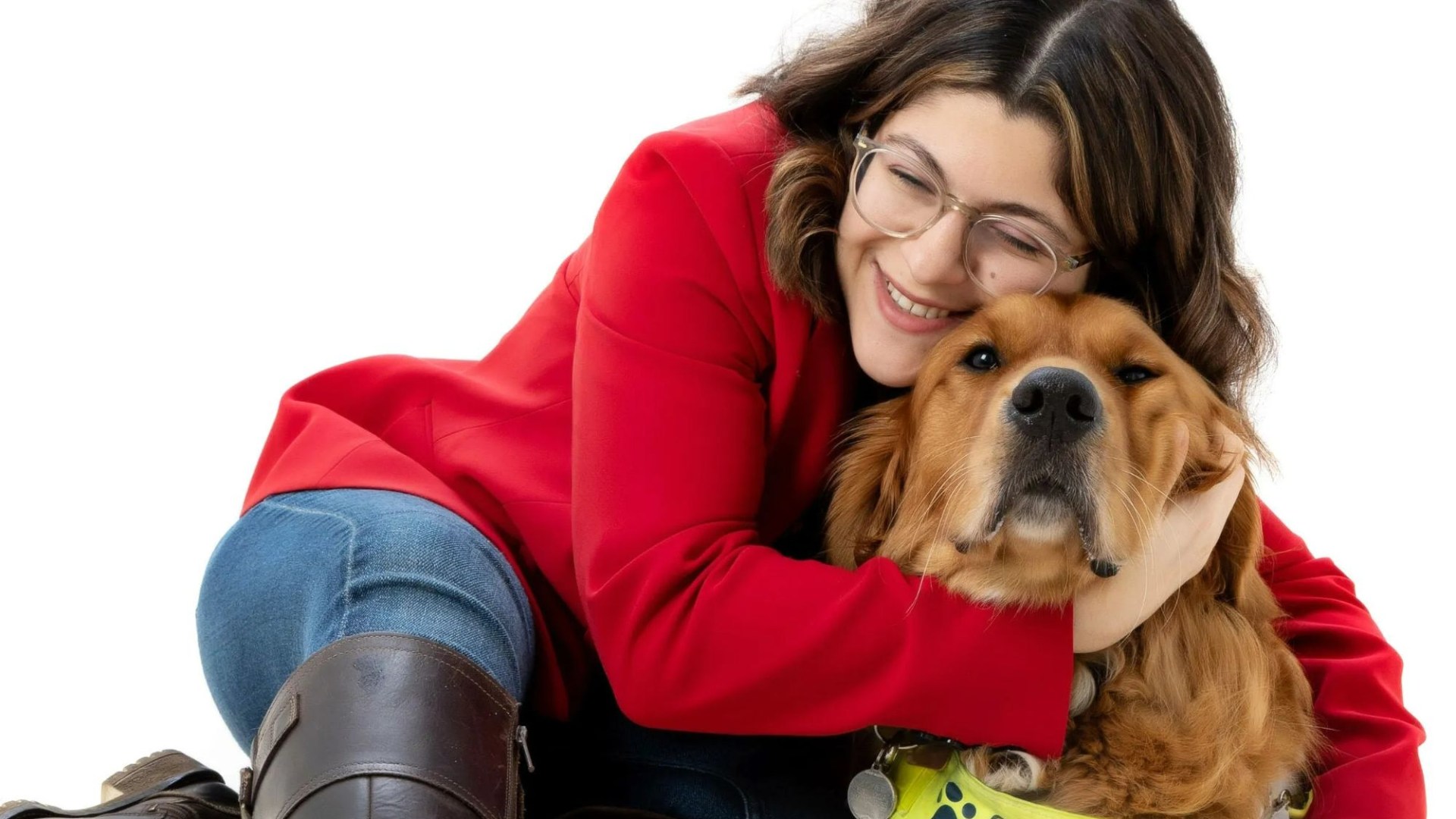 My adorable guide dog's left his pawprints on my heart - he's changed my life