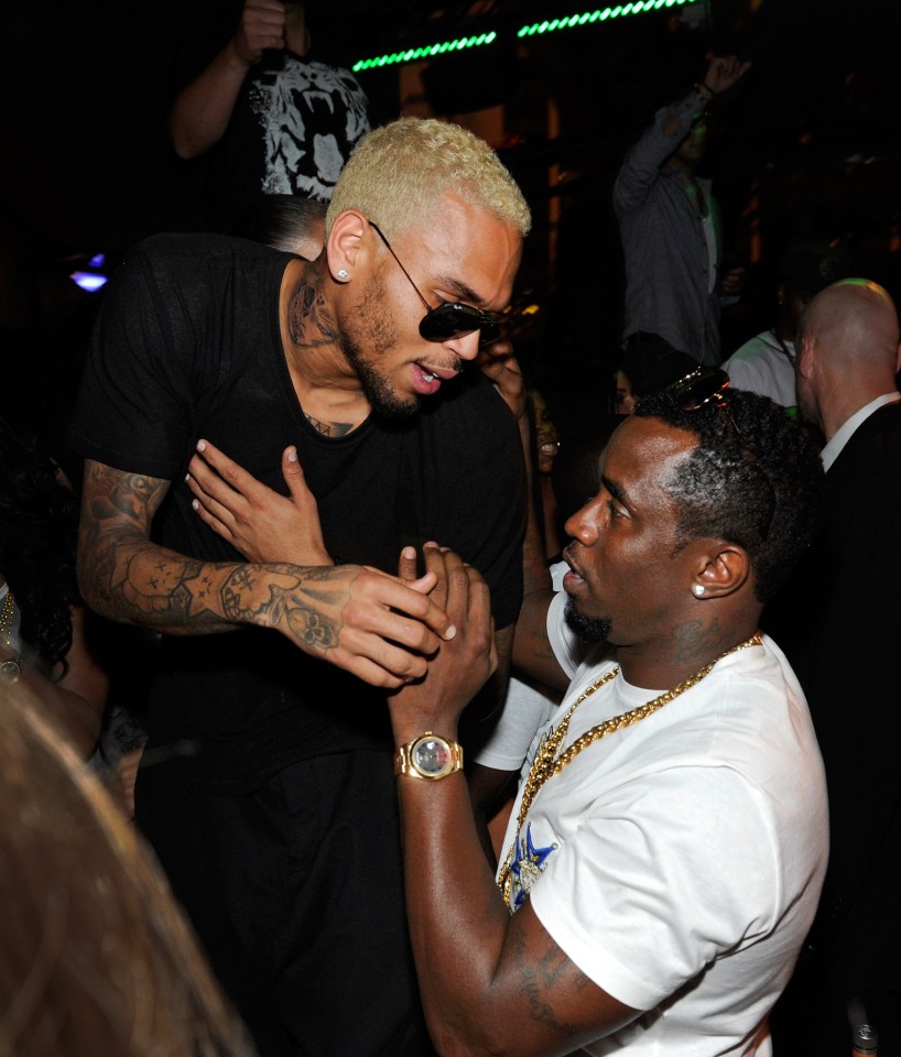 Chris Brown. and P Diddy were friends for many years before his arrest