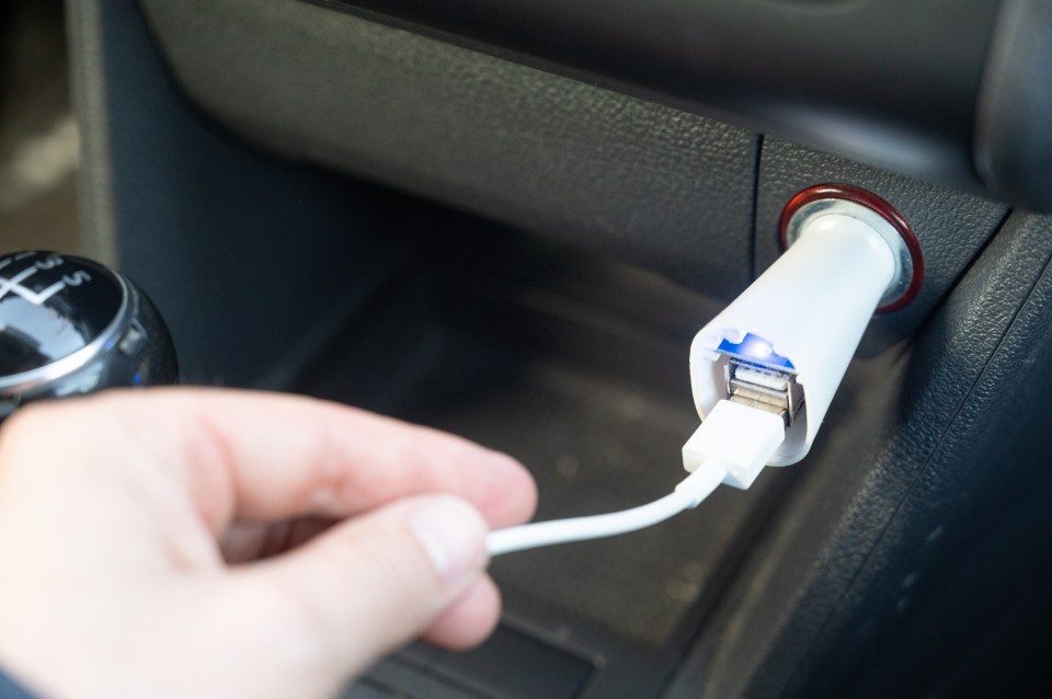 They urged Brits to keep an in-car phone charger in their glove boxes