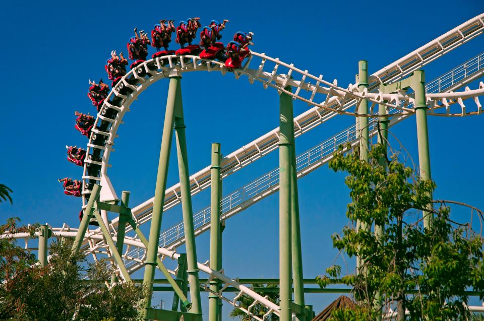 Spanish theme park Isla Magica already has several rides and rollercoasters (stock image)