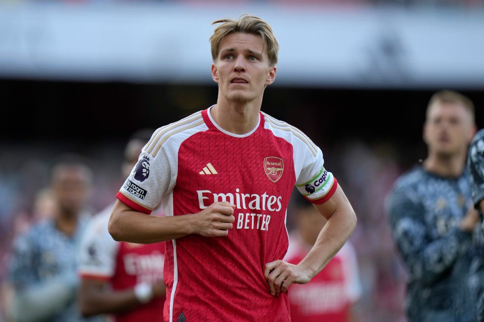 Martin Odegaard is nearing a return