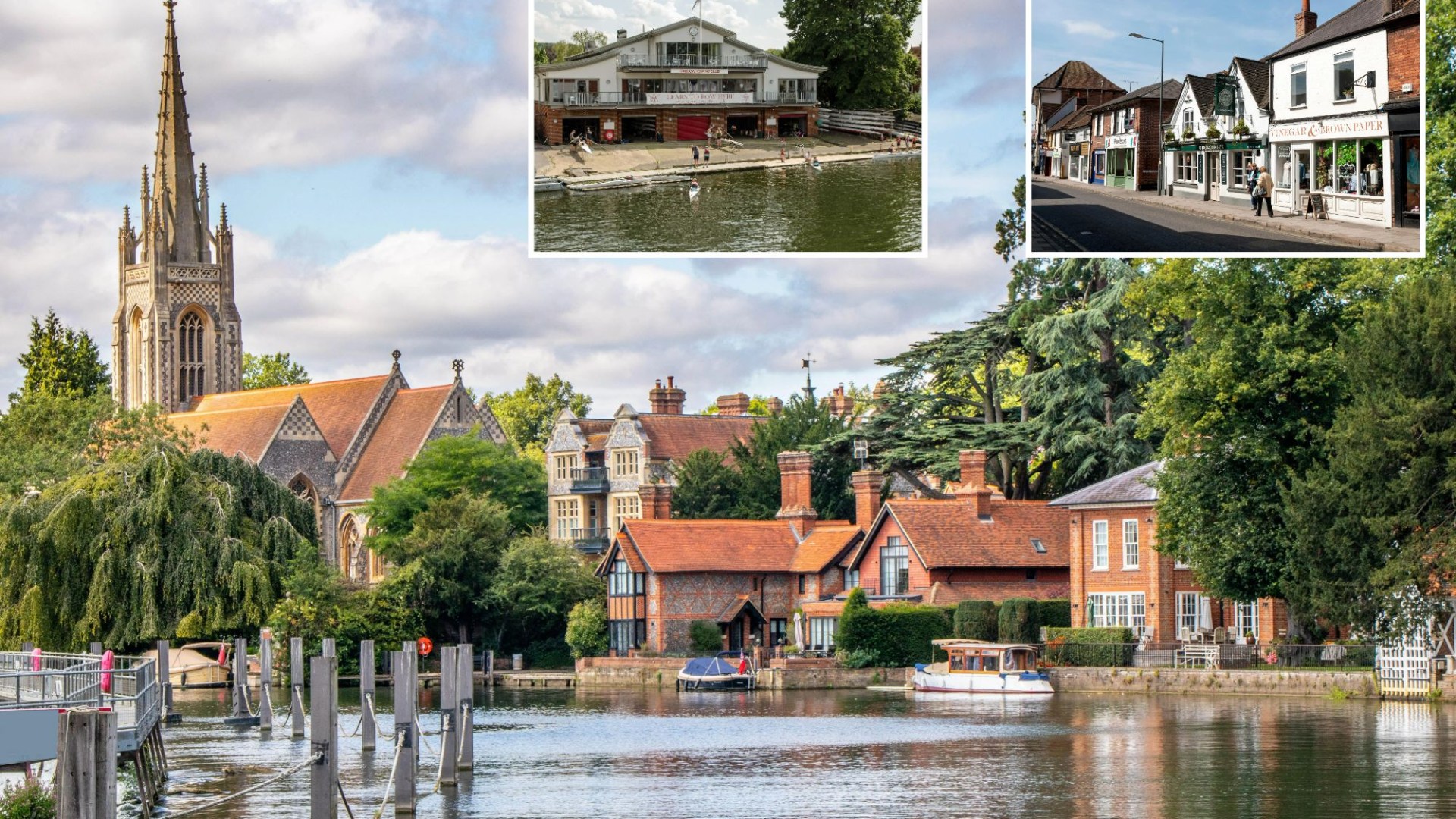 English town that’s ‘one of the prettiest on the Thames’ is an hour from London - with new Wetherspoons & famous locals