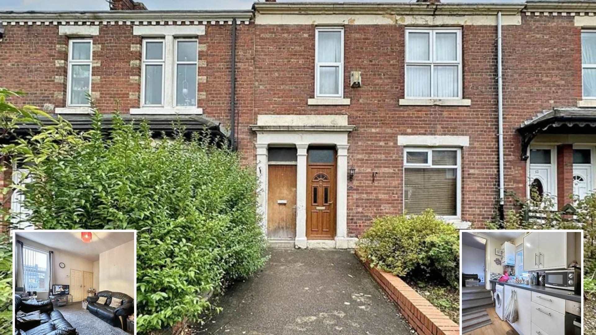 Britain's cheapest flat with two bedrooms & spacious living room just minutes from town centre goes on sale for £1