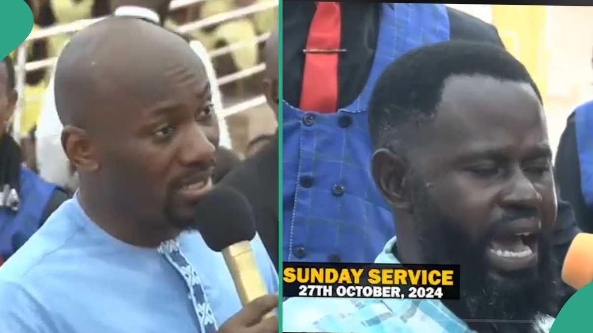 Apostle Johnson Suleman Gives Man N1 Million To Man in Financial Distress During Church Service