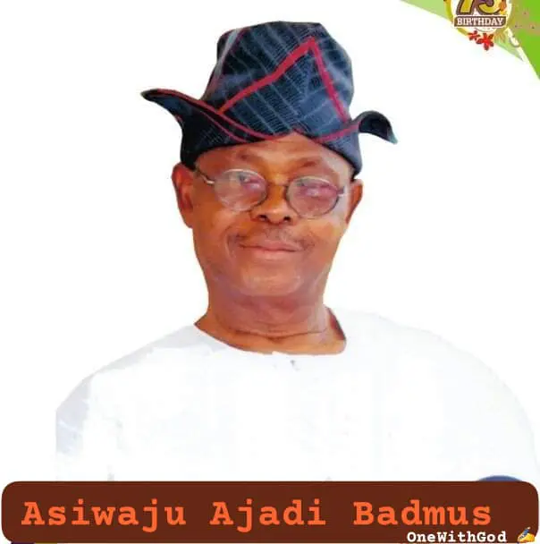 Asiwaju of Osogboland, Ajadi Badmus is dead