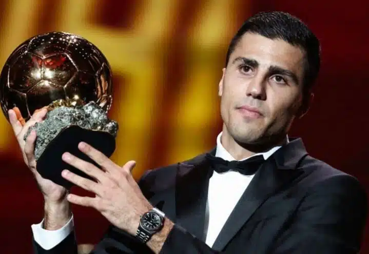 Ballon d'Or 2024 final rankings - Rodri leads charge in 15-man shortlist