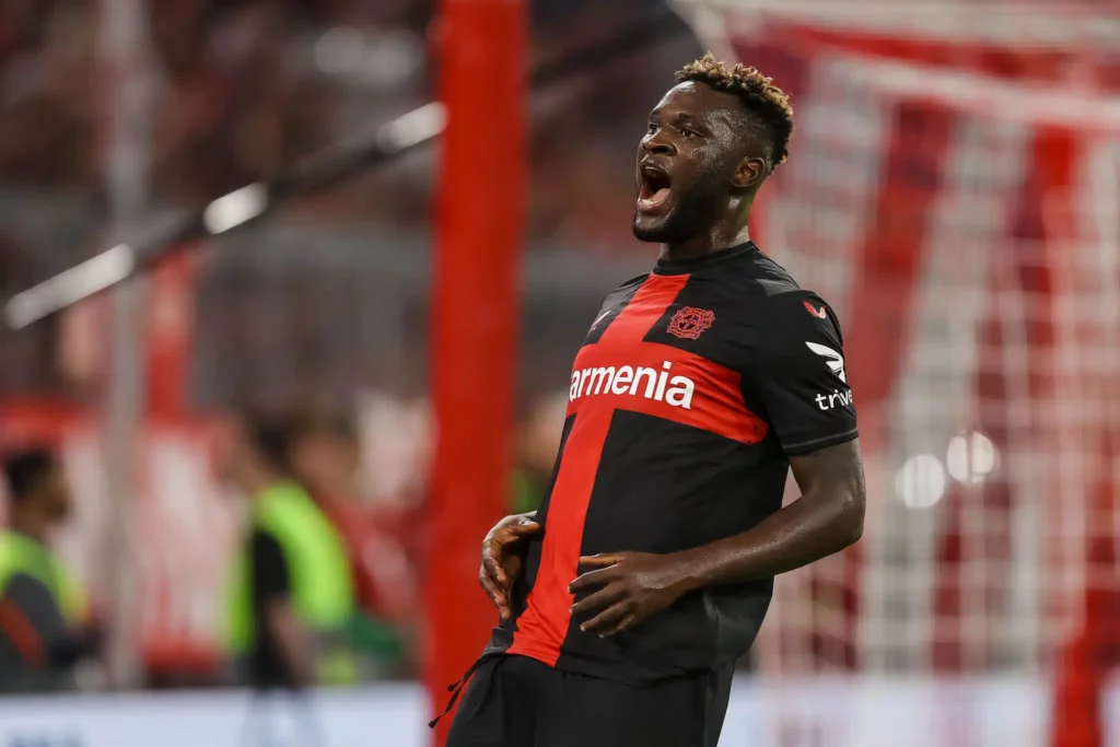 Boniface Shines As Leverkusen Beat Milan 1- 0