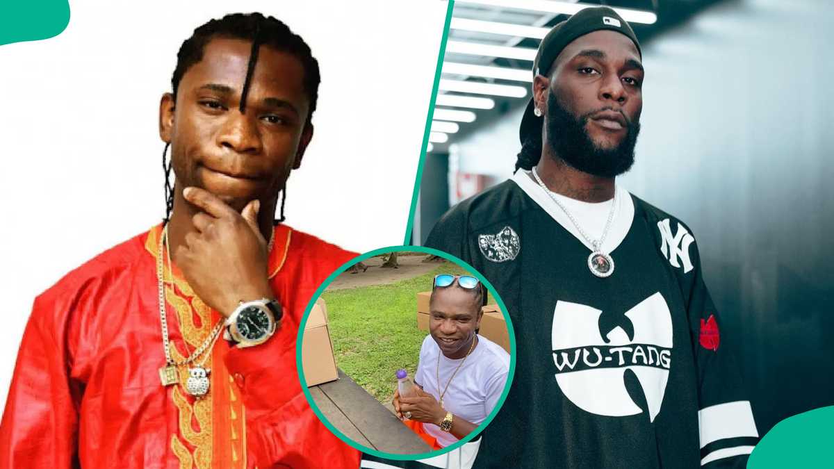 “Burna Boy Don Price”: Speed Darlington Shows Packs of Baby Oil Bottles to Be Used in Music Video